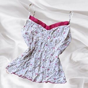 Floral Cotton Cami Top